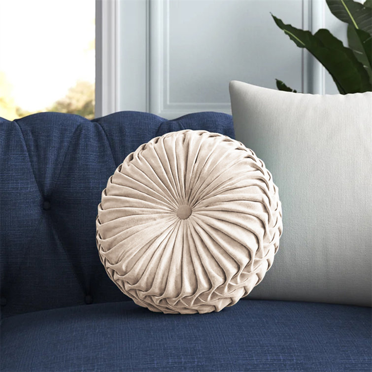 Navy blue floor pillows sale